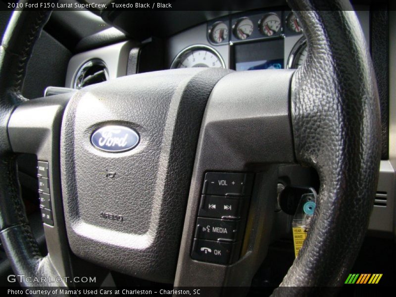 Tuxedo Black / Black 2010 Ford F150 Lariat SuperCrew