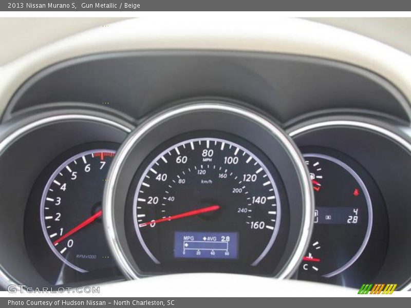  2013 Murano S S Gauges