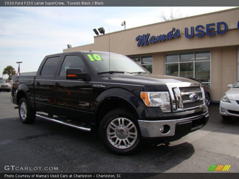 Tuxedo Black / Black 2010 Ford F150 Lariat SuperCrew