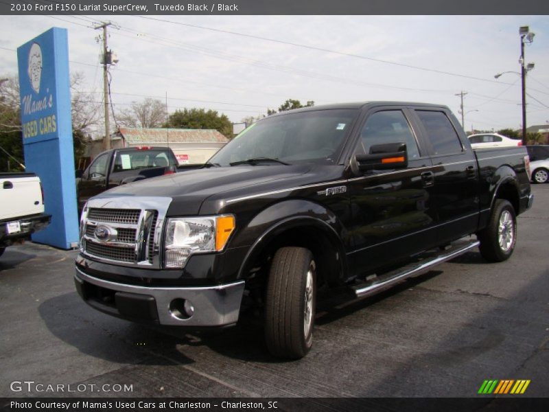 Tuxedo Black / Black 2010 Ford F150 Lariat SuperCrew