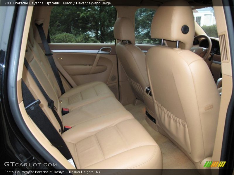 Rear Seat of 2010 Cayenne Tiptronic