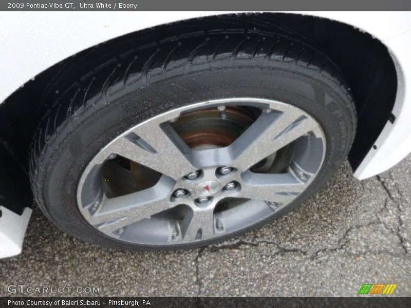 Ultra White / Ebony 2009 Pontiac Vibe GT
