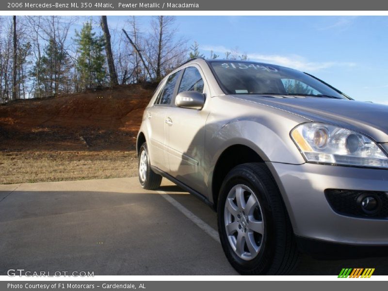 Pewter Metallic / Macadamia 2006 Mercedes-Benz ML 350 4Matic