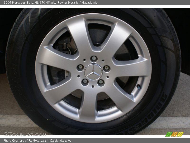 Pewter Metallic / Macadamia 2006 Mercedes-Benz ML 350 4Matic