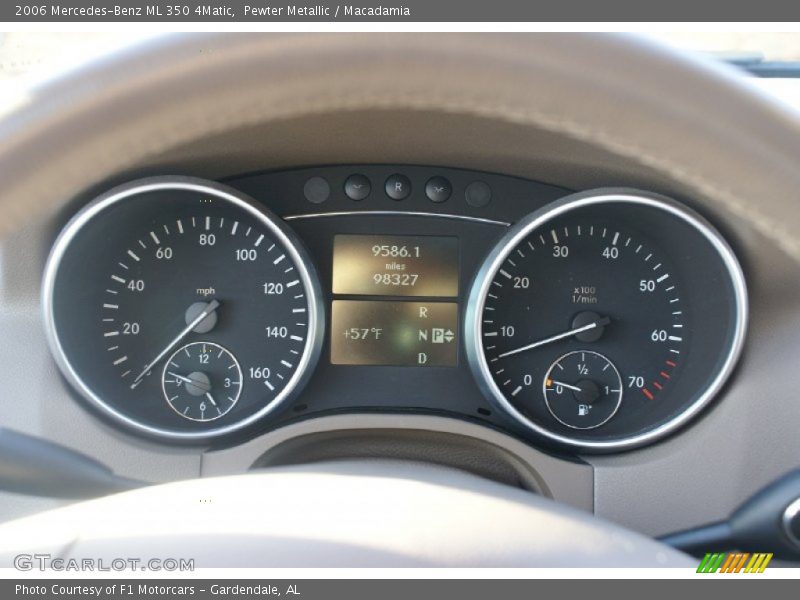 Pewter Metallic / Macadamia 2006 Mercedes-Benz ML 350 4Matic