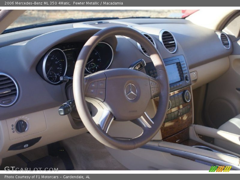Pewter Metallic / Macadamia 2006 Mercedes-Benz ML 350 4Matic