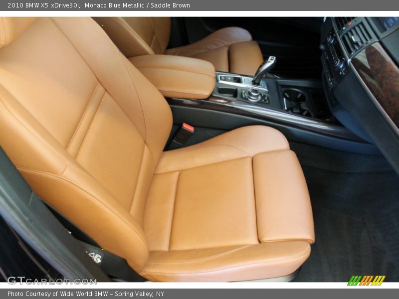 Monaco Blue Metallic / Saddle Brown 2010 BMW X5 xDrive30i