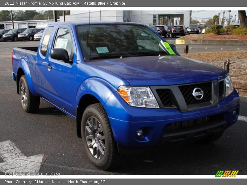 Metallic Blue / Graphite 2012 Nissan Frontier SV V6 King Cab 4x4