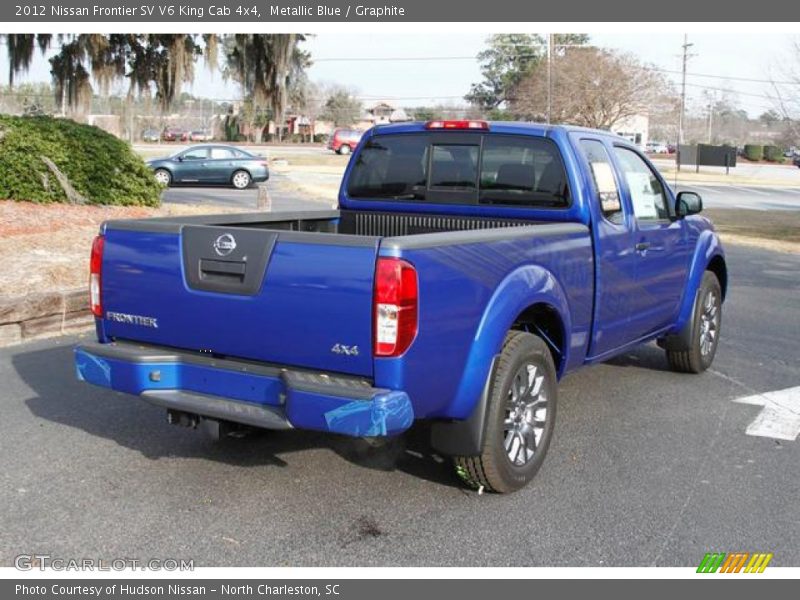 Metallic Blue / Graphite 2012 Nissan Frontier SV V6 King Cab 4x4