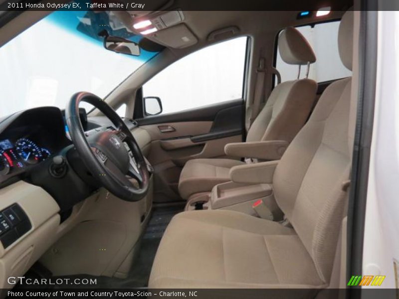 Taffeta White / Gray 2011 Honda Odyssey EX