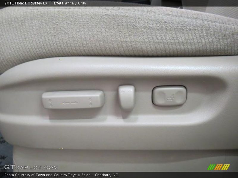 Taffeta White / Gray 2011 Honda Odyssey EX