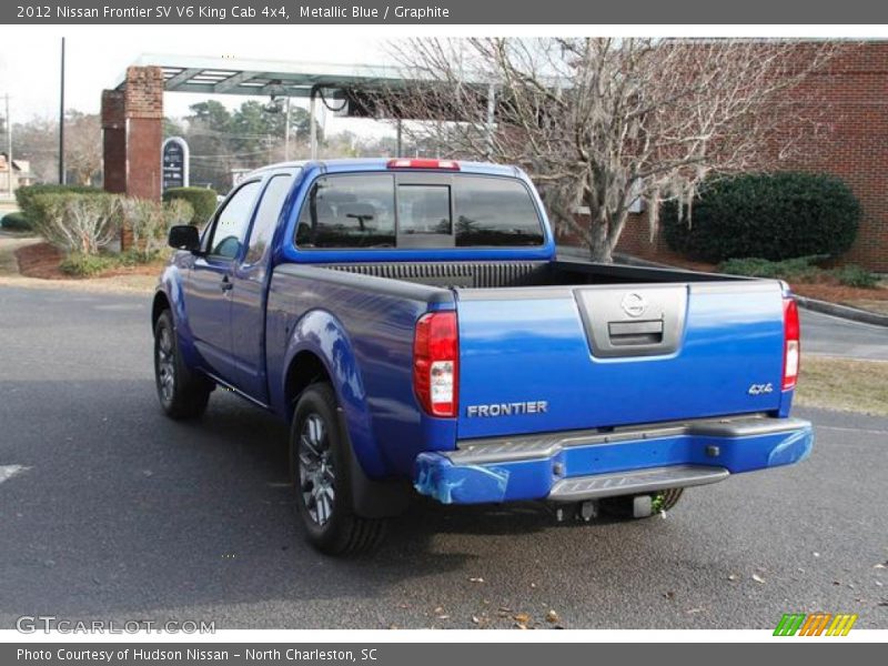 Metallic Blue / Graphite 2012 Nissan Frontier SV V6 King Cab 4x4