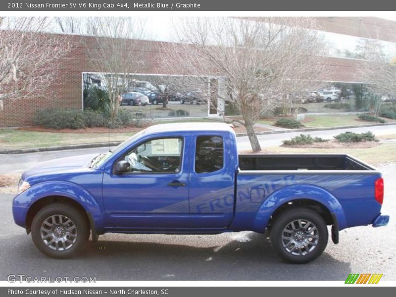 Metallic Blue / Graphite 2012 Nissan Frontier SV V6 King Cab 4x4