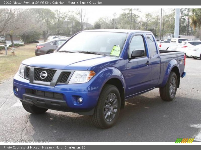 Metallic Blue / Graphite 2012 Nissan Frontier SV V6 King Cab 4x4