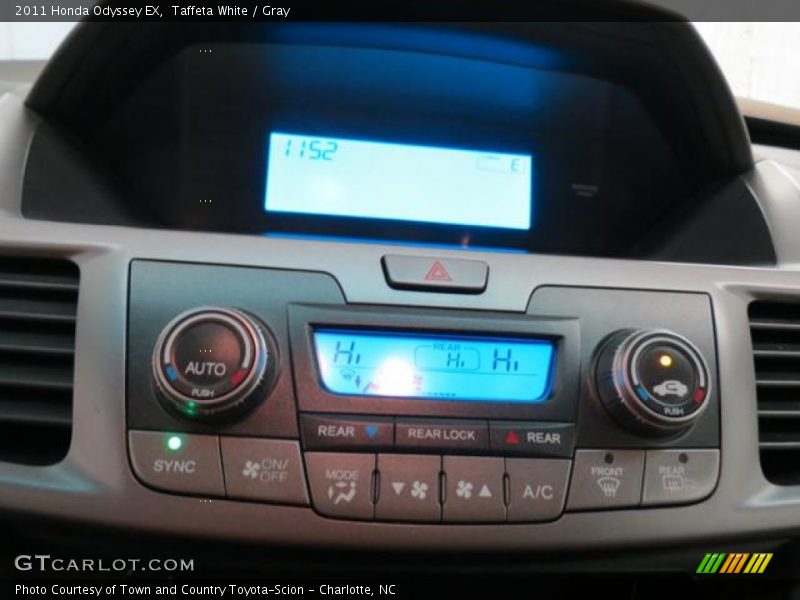 Taffeta White / Gray 2011 Honda Odyssey EX