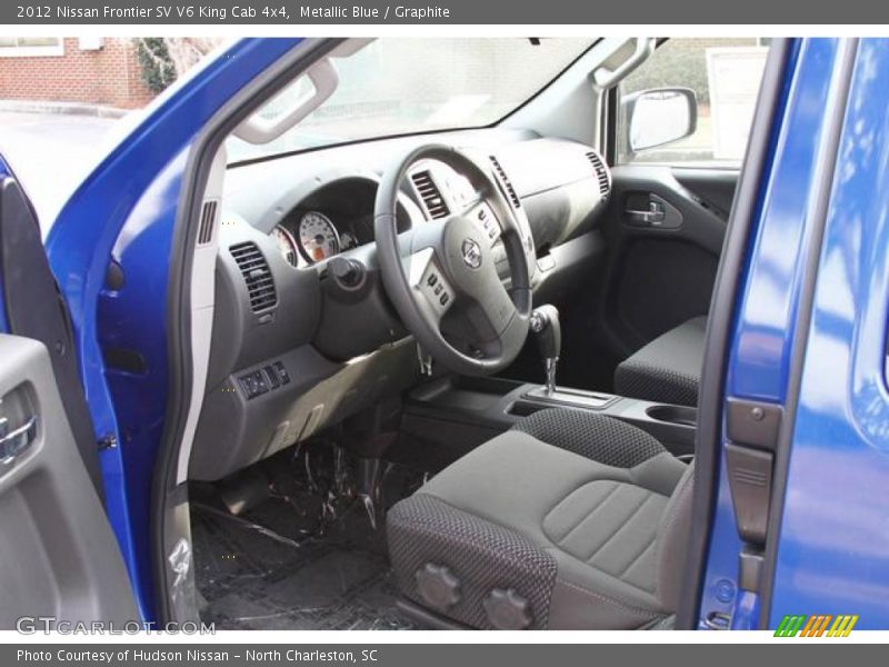 2012 Frontier SV V6 King Cab 4x4 Graphite Interior