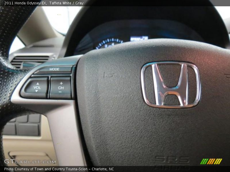 Taffeta White / Gray 2011 Honda Odyssey EX