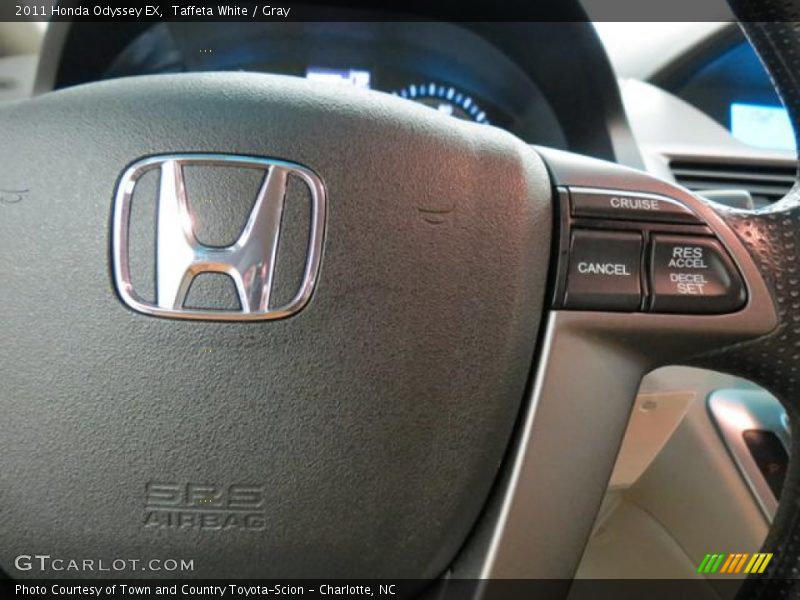 Taffeta White / Gray 2011 Honda Odyssey EX
