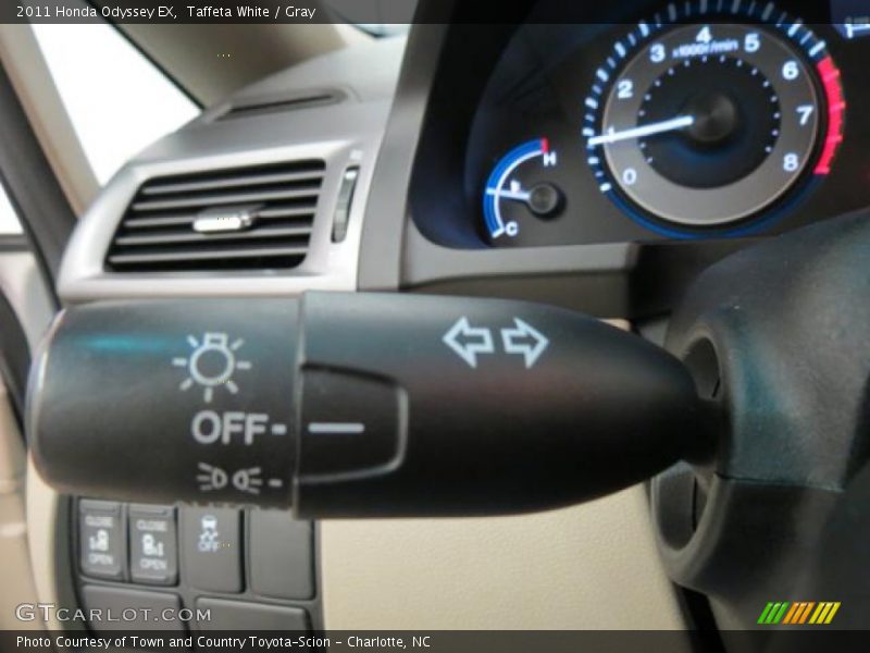 Taffeta White / Gray 2011 Honda Odyssey EX