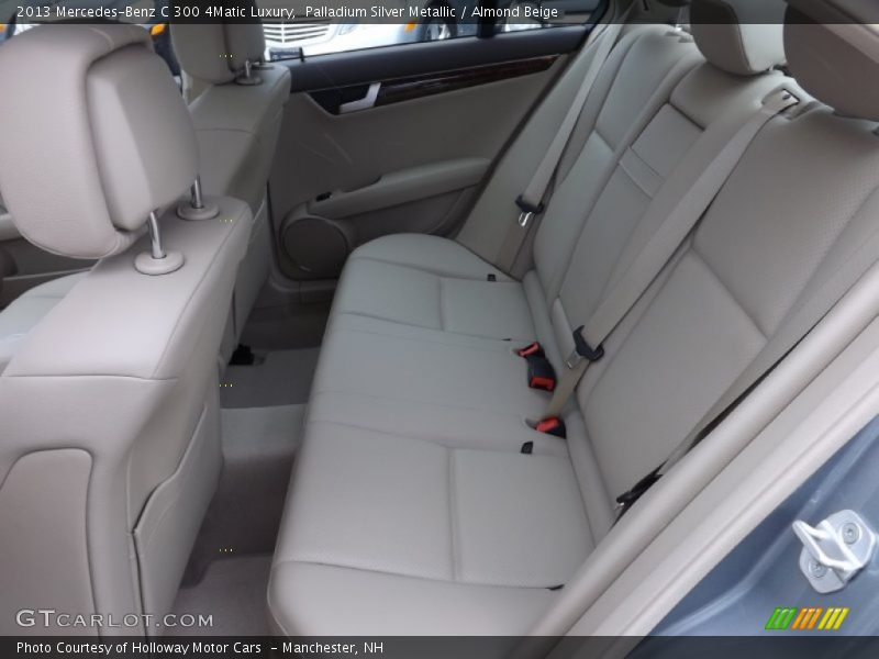 Palladium Silver Metallic / Almond Beige 2013 Mercedes-Benz C 300 4Matic Luxury