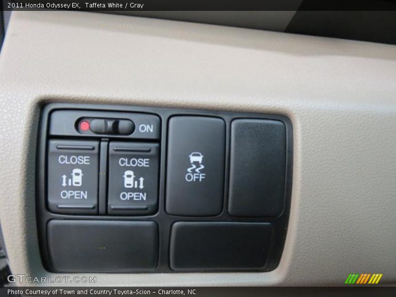 Taffeta White / Gray 2011 Honda Odyssey EX
