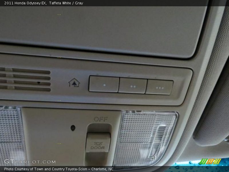 Taffeta White / Gray 2011 Honda Odyssey EX