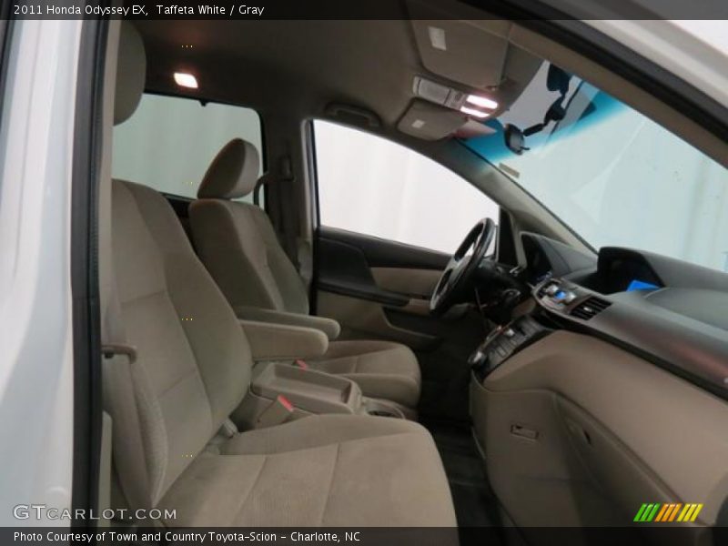 Taffeta White / Gray 2011 Honda Odyssey EX
