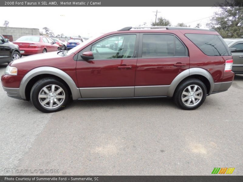  2008 Taurus X SEL AWD Merlot Metallic