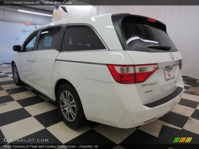 Taffeta White / Gray 2011 Honda Odyssey EX