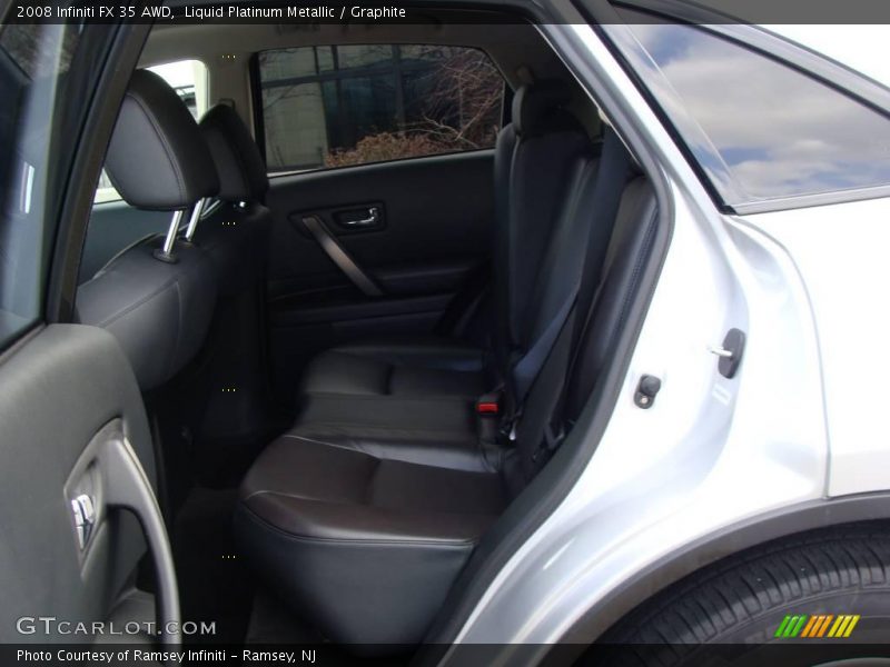 Liquid Platinum Metallic / Graphite 2008 Infiniti FX 35 AWD