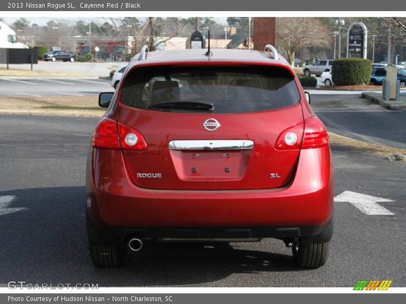 Cayenne Red / Black 2013 Nissan Rogue SL