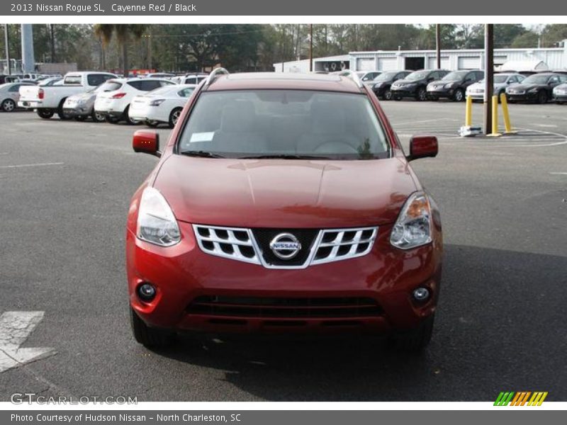 Cayenne Red / Black 2013 Nissan Rogue SL