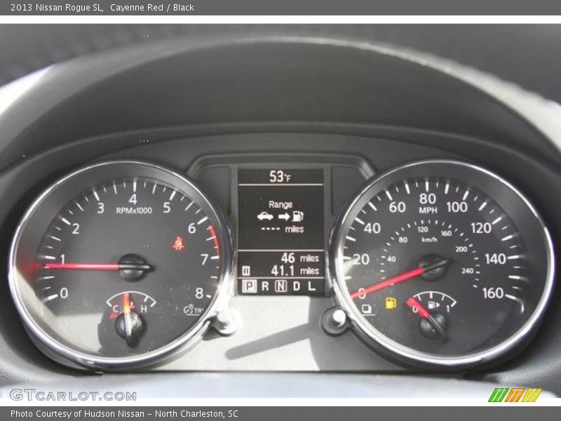 Cayenne Red / Black 2013 Nissan Rogue SL