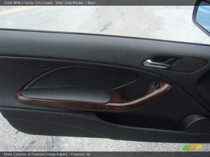 Silver Grey Metallic / Black 2006 BMW 3 Series 325i Coupe
