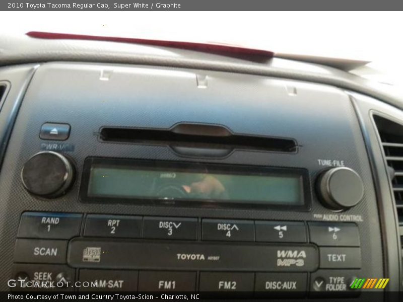 Super White / Graphite 2010 Toyota Tacoma Regular Cab