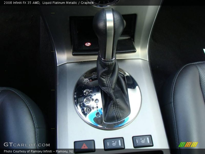 Liquid Platinum Metallic / Graphite 2008 Infiniti FX 35 AWD