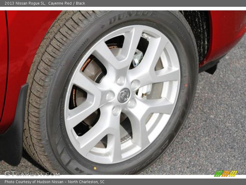 Cayenne Red / Black 2013 Nissan Rogue SL