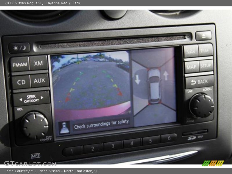 Cayenne Red / Black 2013 Nissan Rogue SL