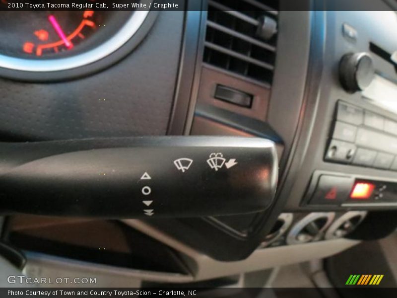 Super White / Graphite 2010 Toyota Tacoma Regular Cab