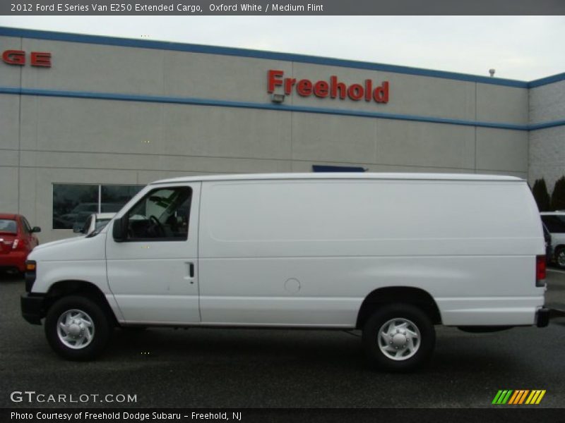 Oxford White / Medium Flint 2012 Ford E Series Van E250 Extended Cargo