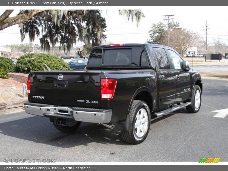 Espresso Black / Almond 2013 Nissan Titan SL Crew Cab 4x4