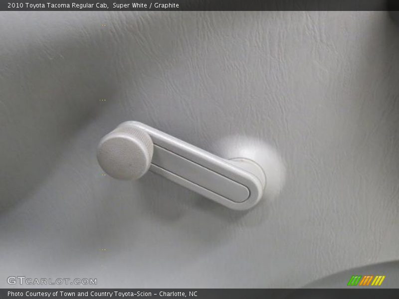 Super White / Graphite 2010 Toyota Tacoma Regular Cab