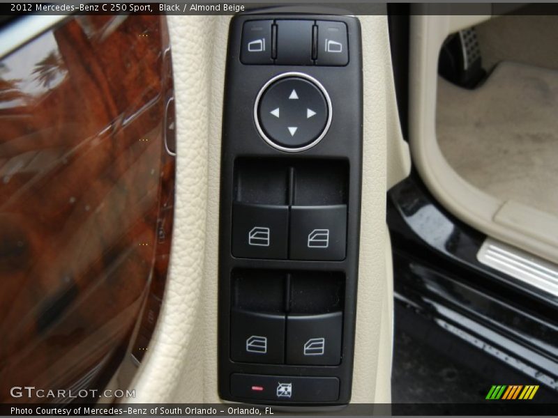 Black / Almond Beige 2012 Mercedes-Benz C 250 Sport