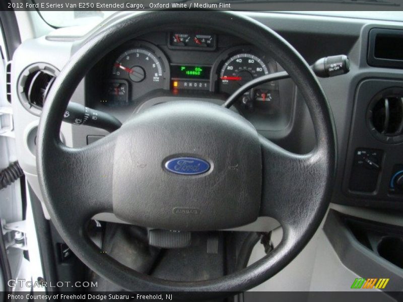 Oxford White / Medium Flint 2012 Ford E Series Van E250 Extended Cargo