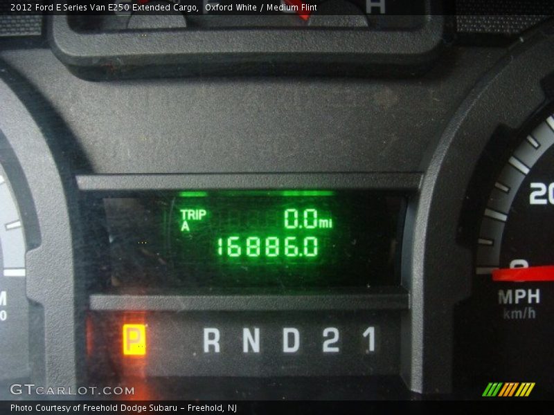 Oxford White / Medium Flint 2012 Ford E Series Van E250 Extended Cargo