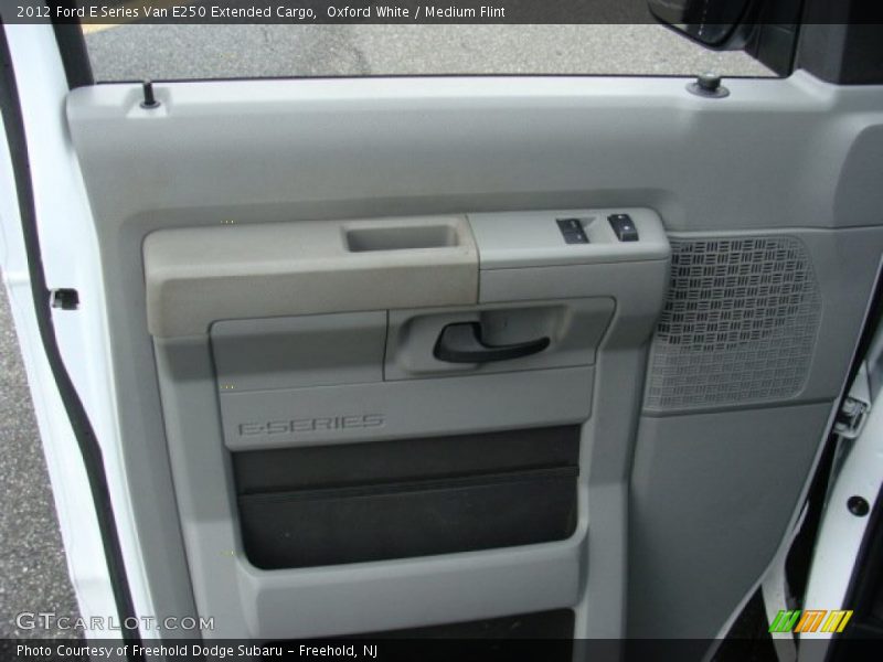 Oxford White / Medium Flint 2012 Ford E Series Van E250 Extended Cargo