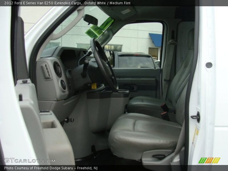 Oxford White / Medium Flint 2012 Ford E Series Van E250 Extended Cargo