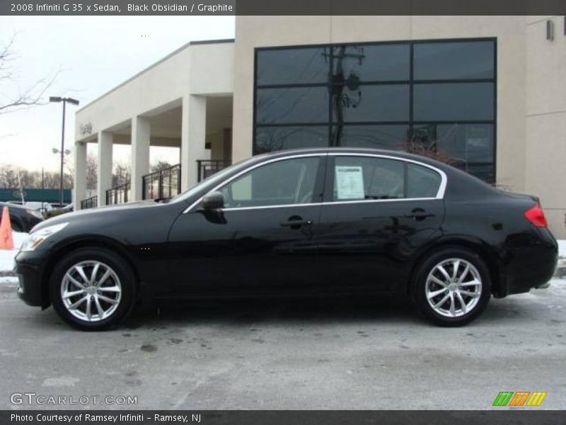 Black Obsidian / Graphite 2008 Infiniti G 35 x Sedan