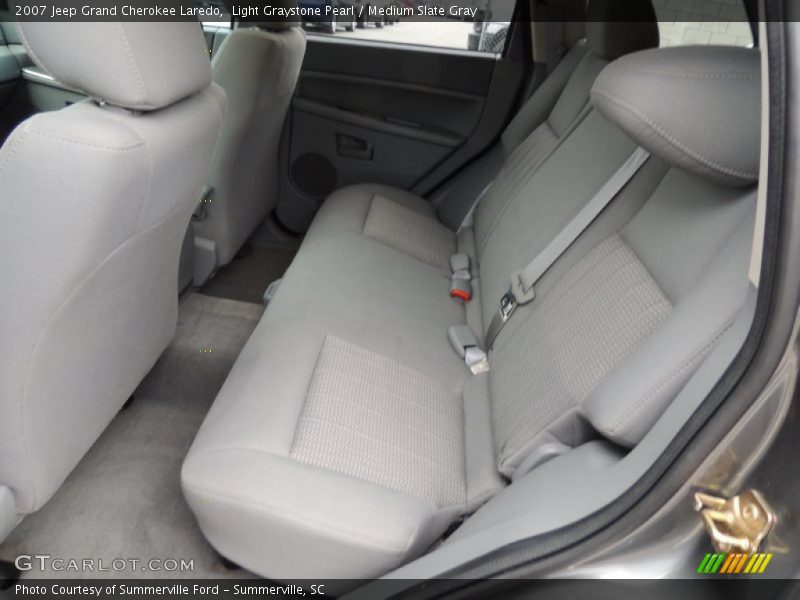 Rear Seat of 2007 Grand Cherokee Laredo