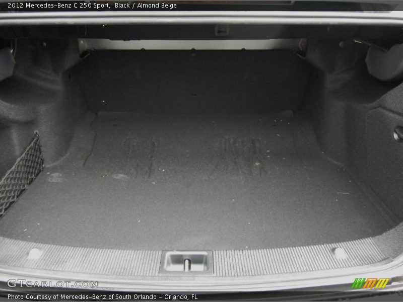 Black / Almond Beige 2012 Mercedes-Benz C 250 Sport